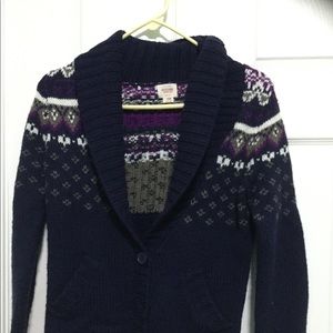Mossi o shawl collared cardigan with pockets PM